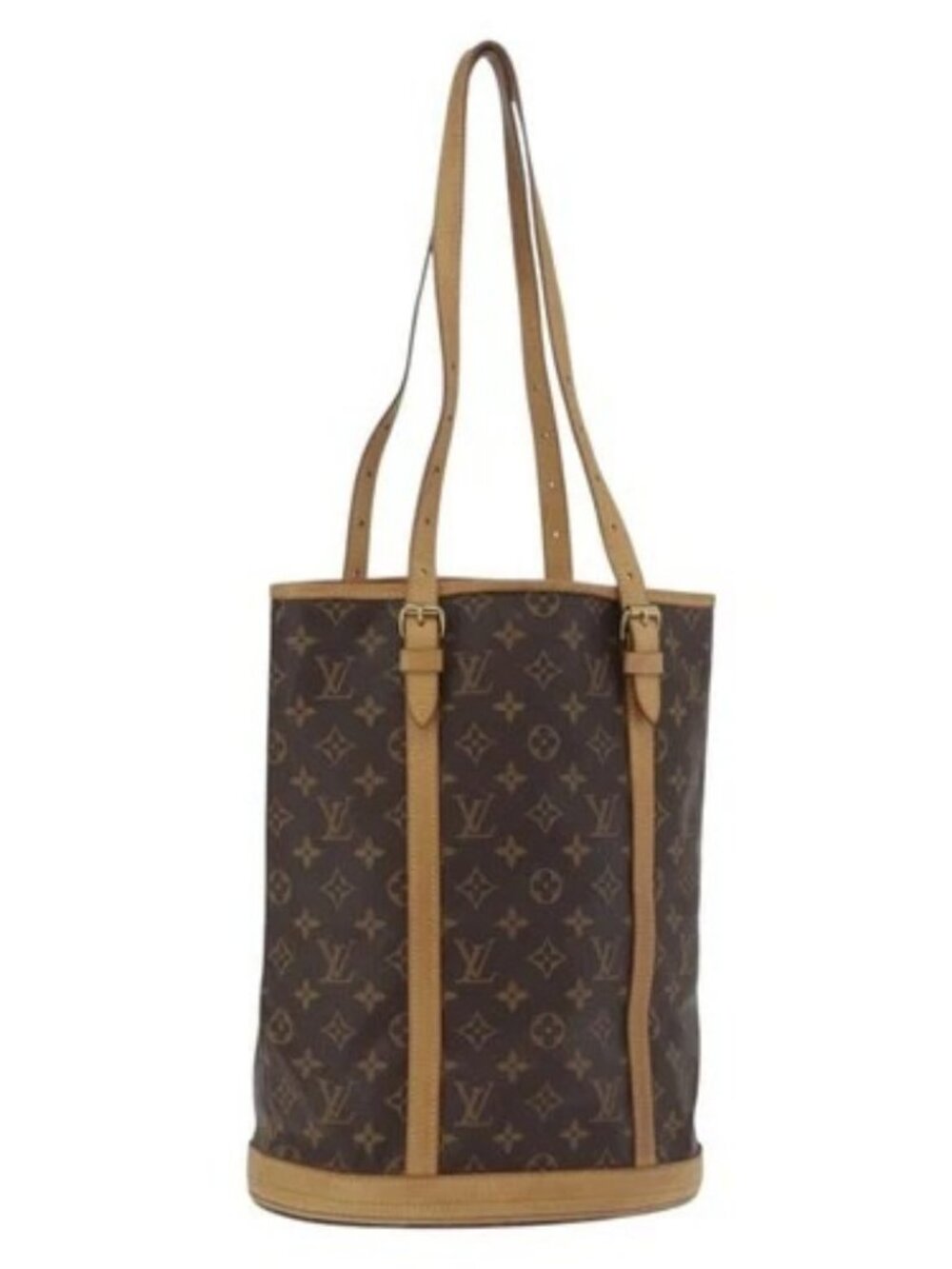 LOUIS VUITTON Monogram Bucket GM Shoulder Bag M42236 LV Auth ka3643